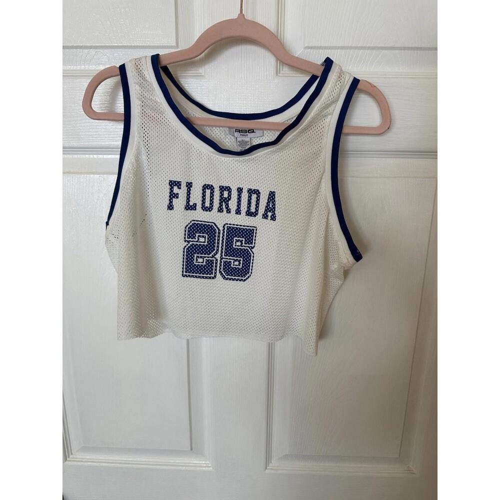 New Without Tags RSQ Women’s Florida Jersey Tank Size Small